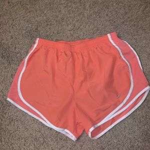 Pastel Orange Nike Shorts